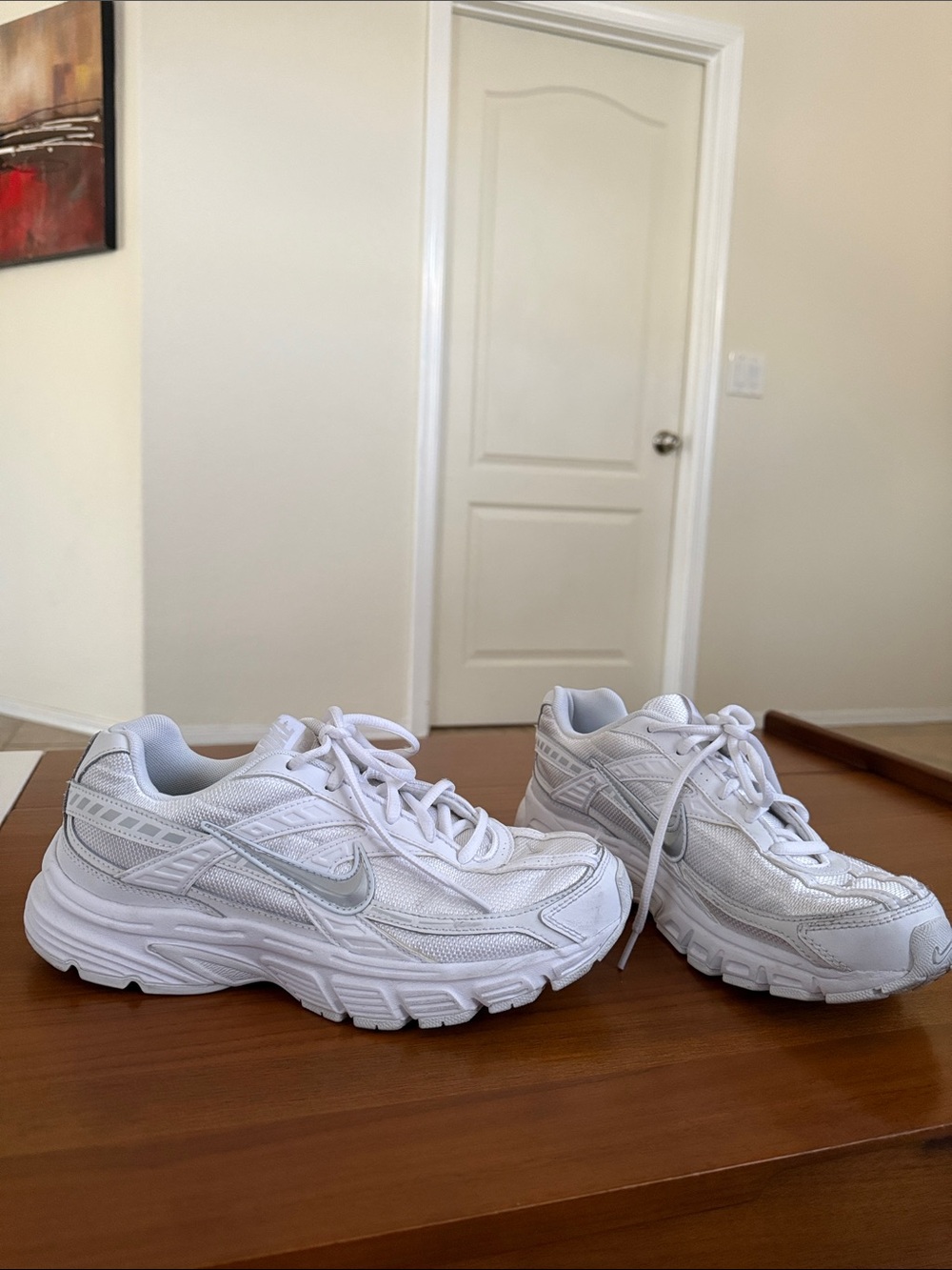 Nike White Initiator Retro Sneaker
